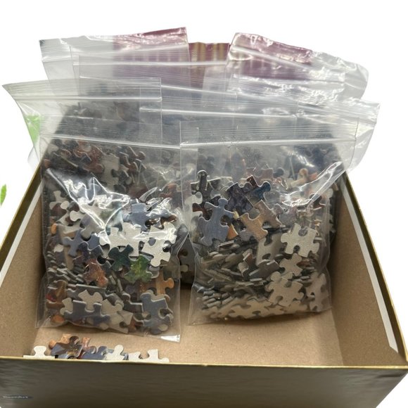 RoseArt Puzzle Cafe Montmartre 1000 Pieces Jigsaw Limited Edition 2004 Vintage - Picture 3 of 10